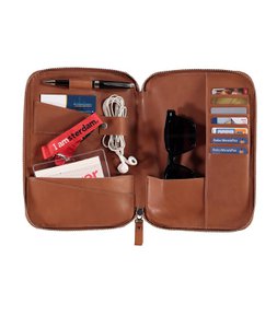 Lena Lederreisetasche - Cognac