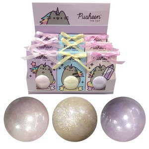 Pusheen de kat Pusheenicorn badbom in geschenkverpakking