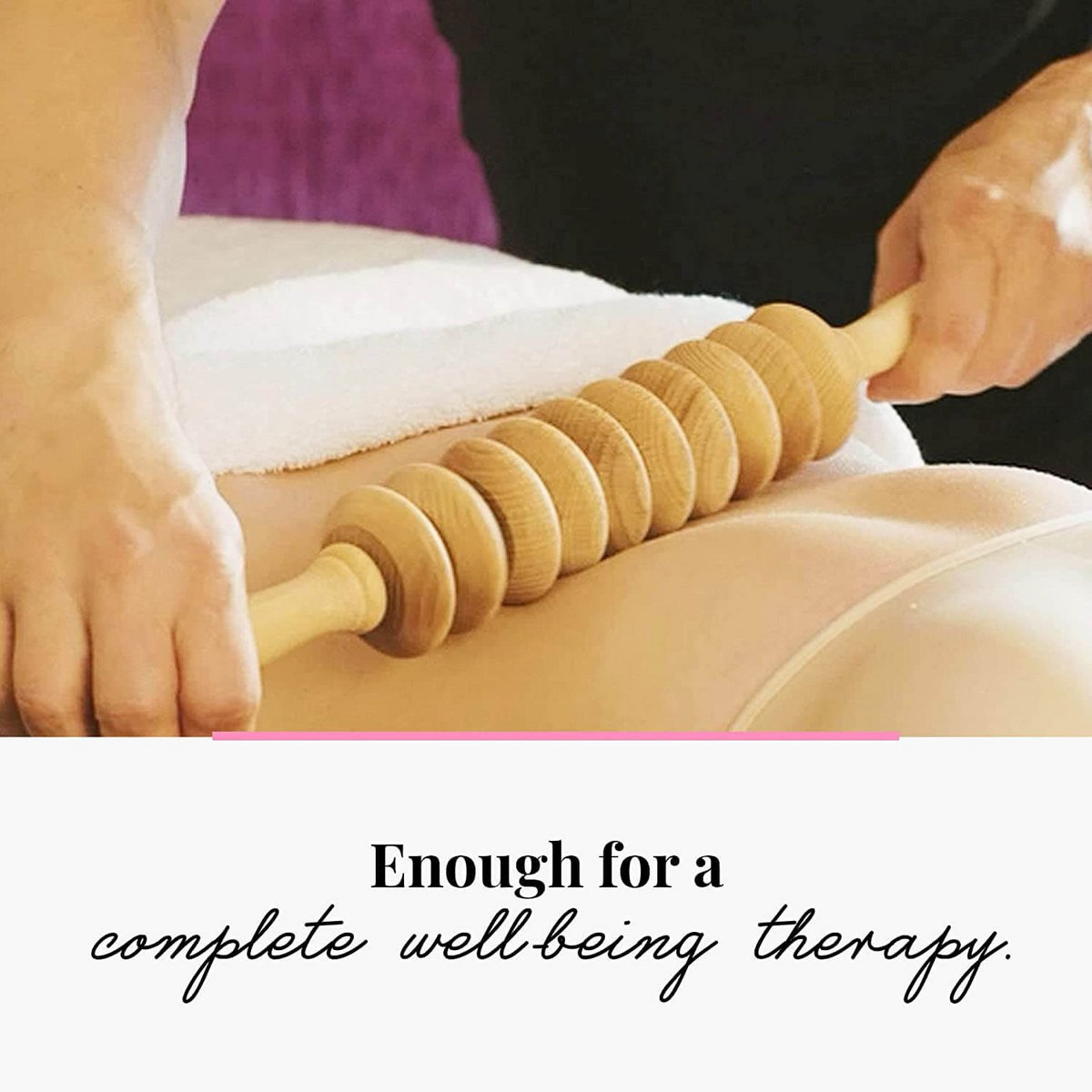 Schijf Houten Cellulitis Massage Roller Lymfedrainage Massager Maderotherapie