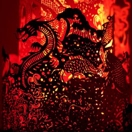 Spiro Dragon lampe (gigantisk udgave)