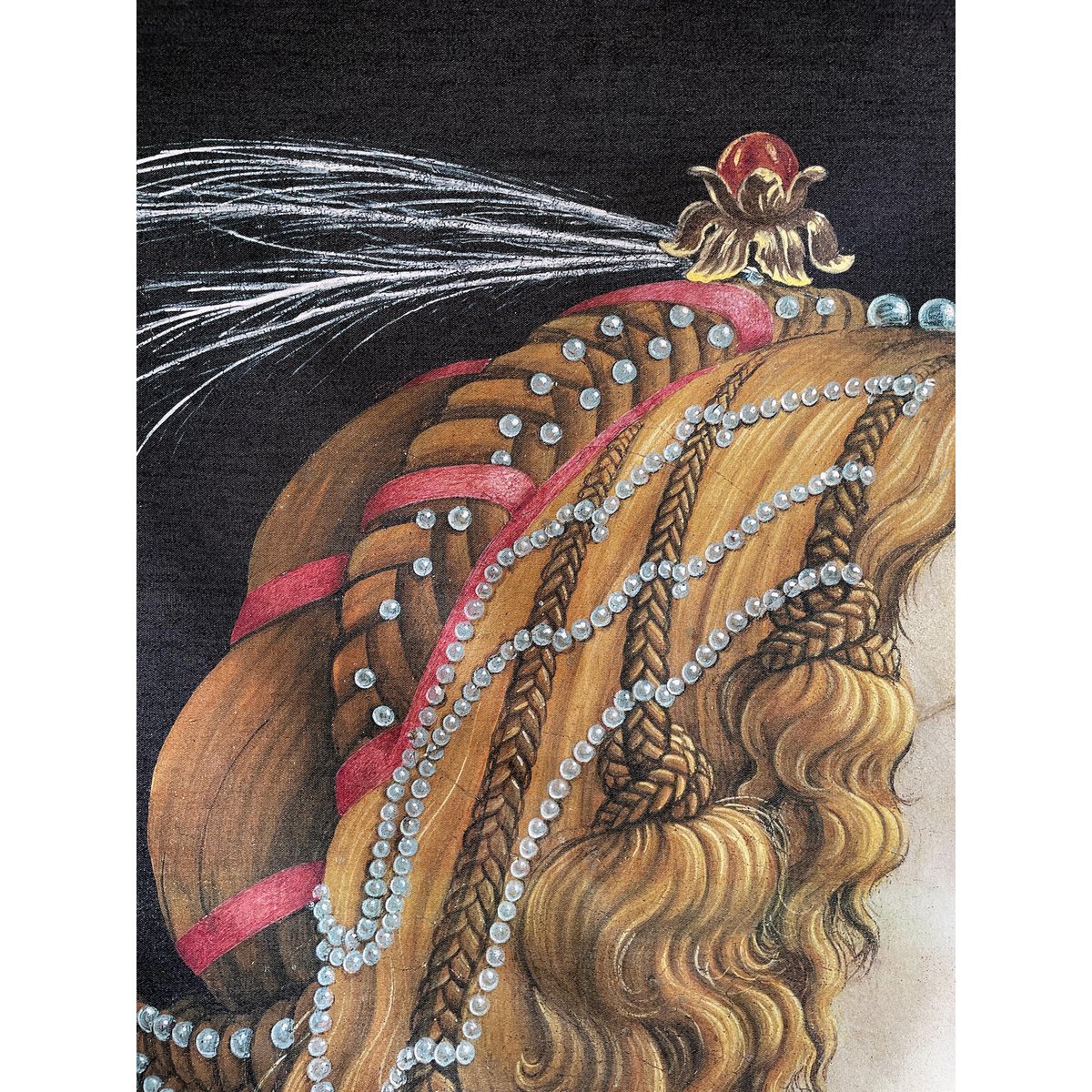Portret van Simonetta Vespucci Wandtapijt