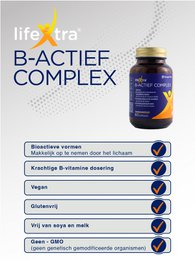 LifeXtra B-Active Complex | Vitamin B Complex Supplement