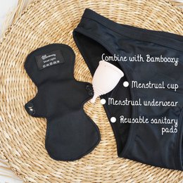 Bamboozy Menstrual Cup Set with Sterilizer 2nd Generation