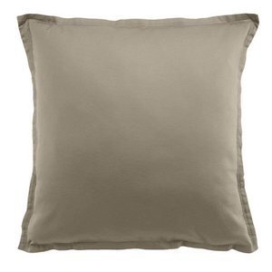 Taie 65x65 cm Sand cotton satin square