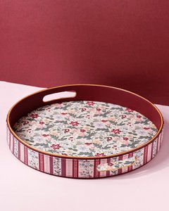 Botanica Veganistisch leren rond dienblad