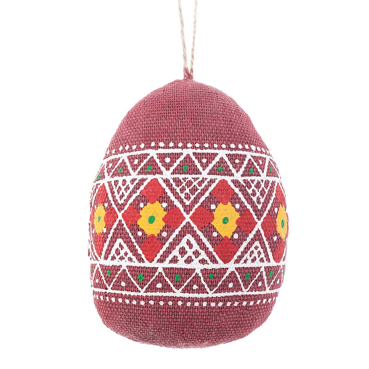 Uovo di Pasqua dipinto a mano (bordo)
