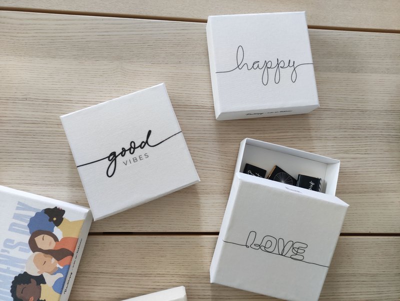 Reusable chalkboard chocolate box©