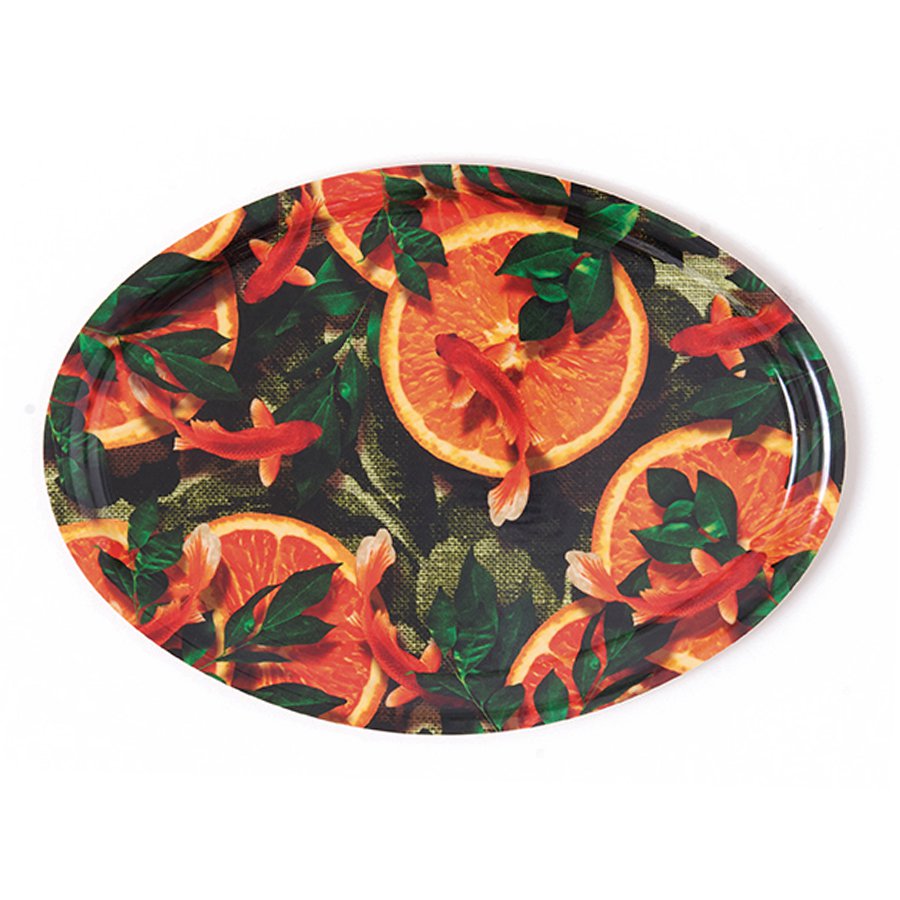 Juice oval tray