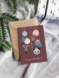 Cartolina di Natale - Biglietto di auguri - Buon Natale