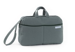 Crossbody barselstaske til barnevogn og hospital. Praktisk og elegant organisatortaske med stor kapacitet. Produkt fremstillet i Spanien.