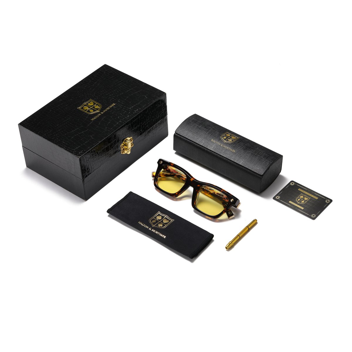 Walton & Mortimer Nr. 54: "Inferno" kubanische Havanna -Sonnenbrille