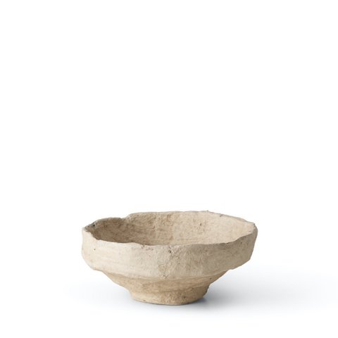 SUSTAIN Sculpturale schaal, medium zand