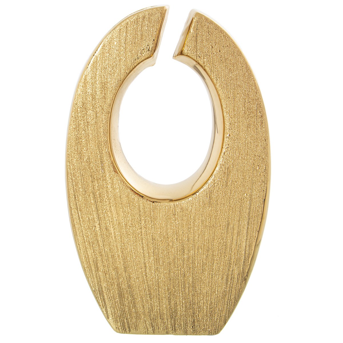 ZŁOTY WAZON CERAMICZNY 15X5X24CM ST52872