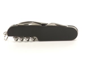 Black pocket knife for your own laser engraving