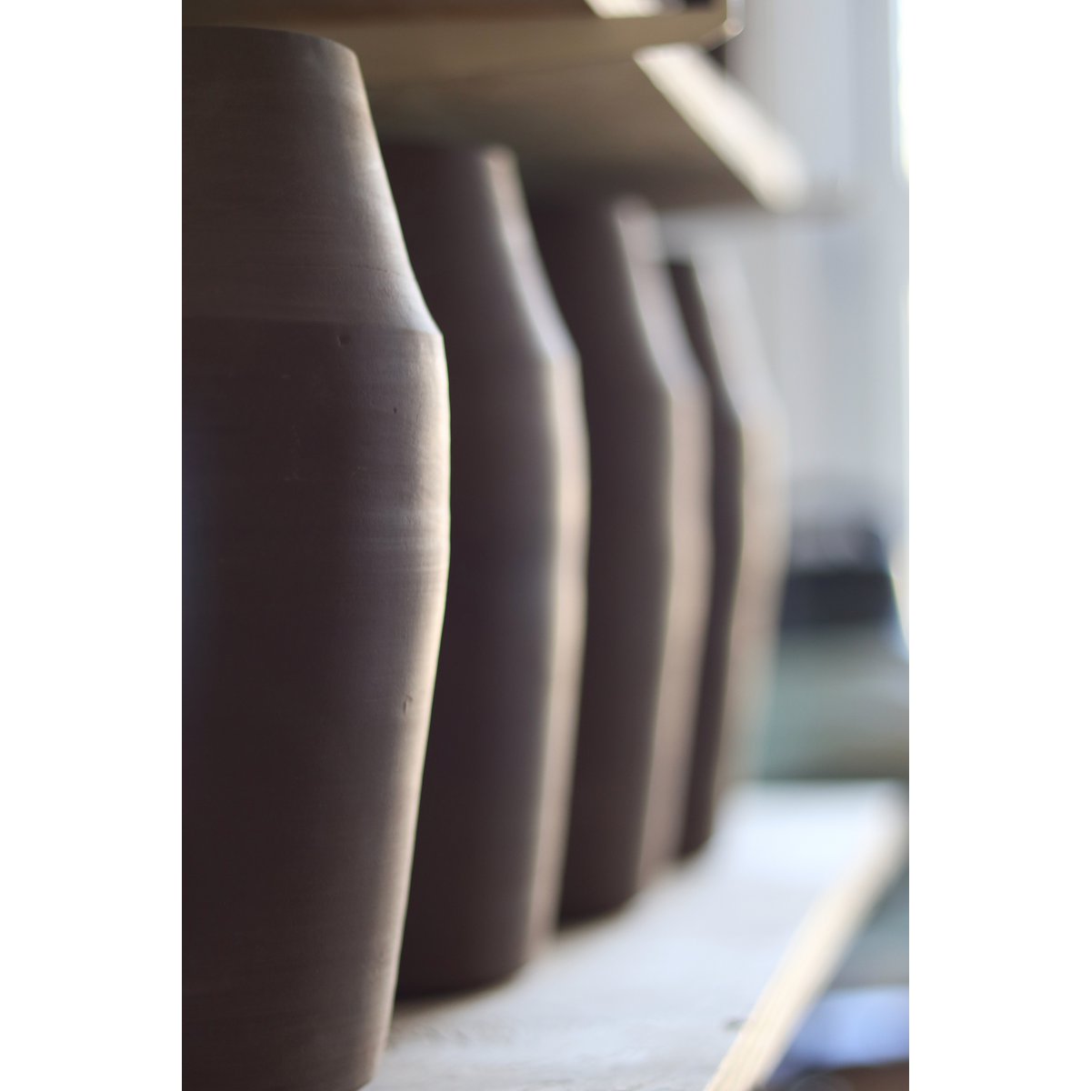Waimea Vase Naked | Ceramic | Plant pot |wabi sabi | Clay | handmade | dutch design