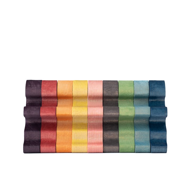 Colored Flockmen Set (27 pcs)