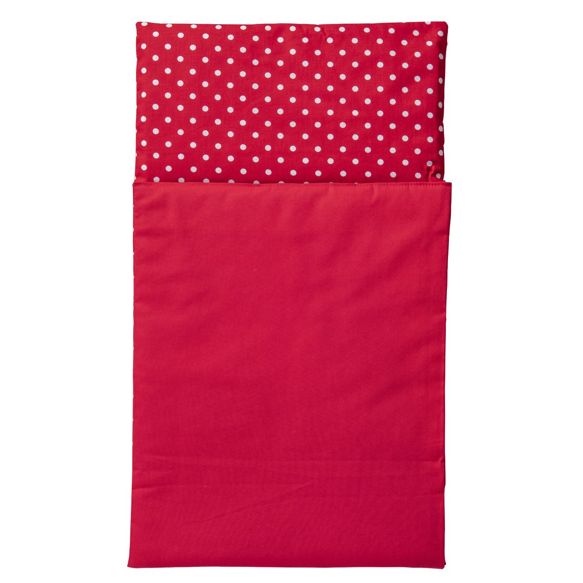 Van Dijk Toys comforter - Red with white dots