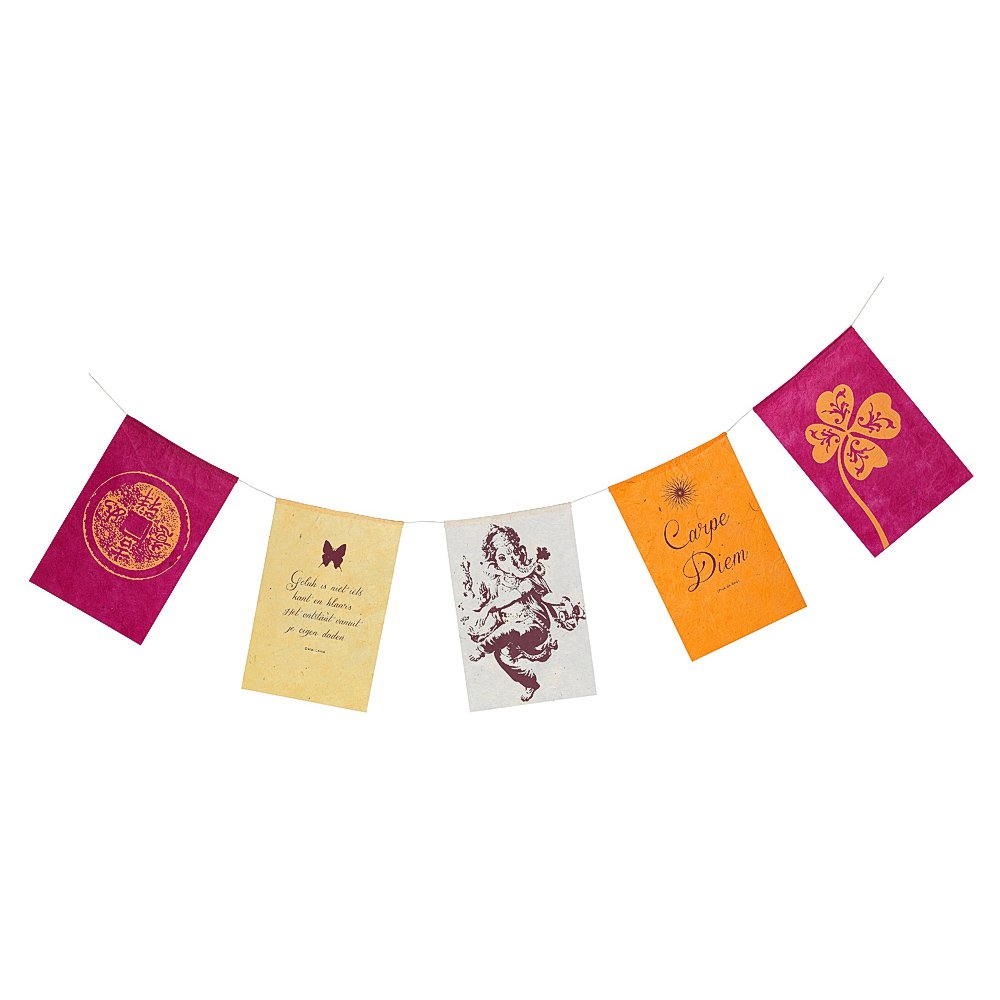 Wishing flag | Happiness | Greeting Card