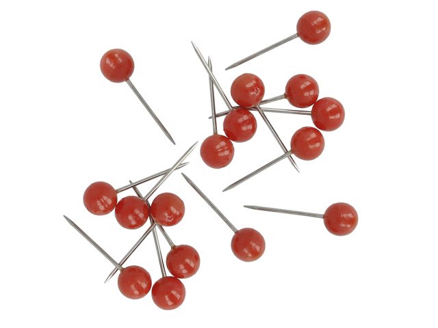 Puntine per marcare Westcott scatola rossa 100pz 5mm, lunghezza 16mm