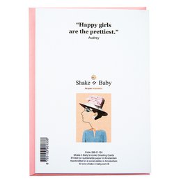 Biglietto di auguri Audrey