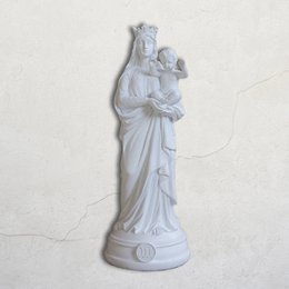 Statuetta di decorazione d'interni Notre-Dame de la Garde, ho visto la Vergine 30 cm - Colori senza tempo