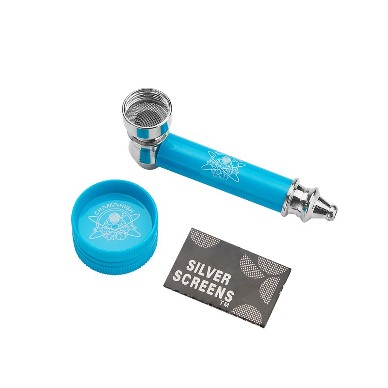 Présentoir de 12 set pipe en métal et mini moulin à épices