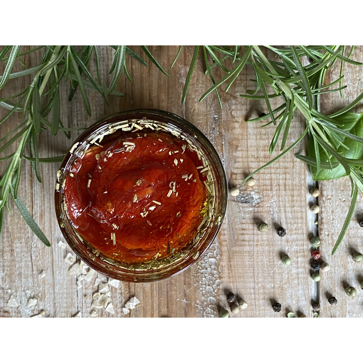 Gedroogde tomaten in olijfolie van Santanyi Mallorca 0,1 kg