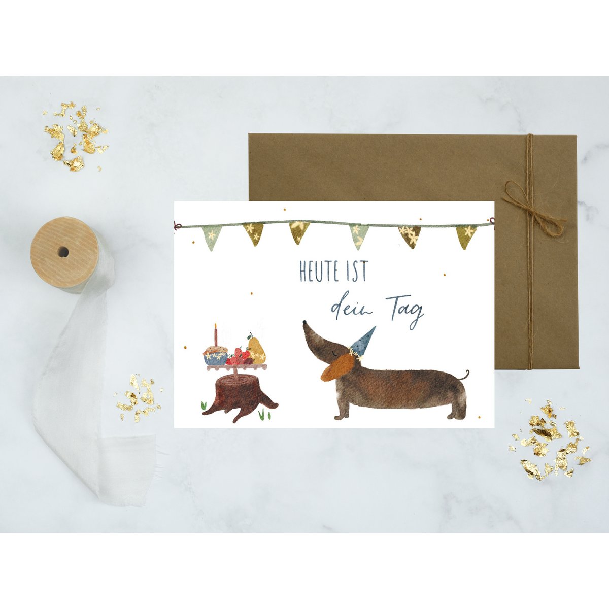 Card for children "Today is your day"