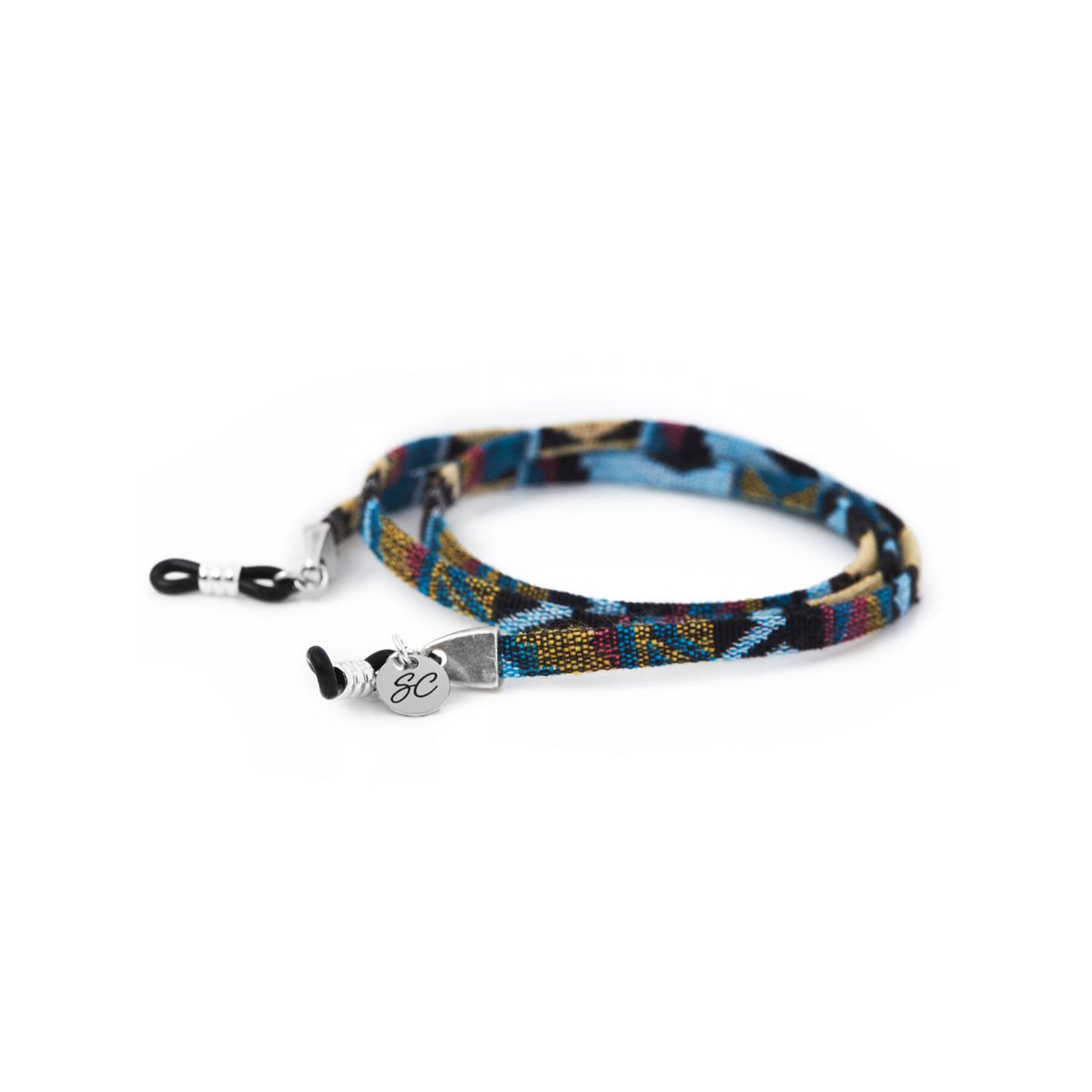 Aquamatblau | Brille Nabelschnur Herren
