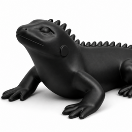 Iguana Art Object