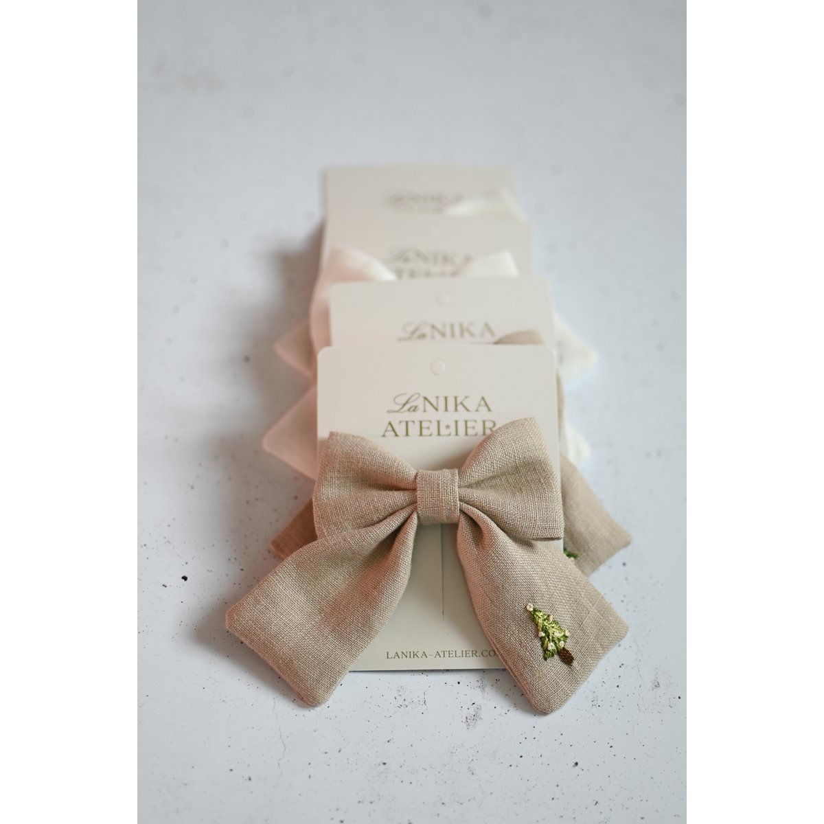Árbol de Navidad Lazos para el cabello grandes o midi