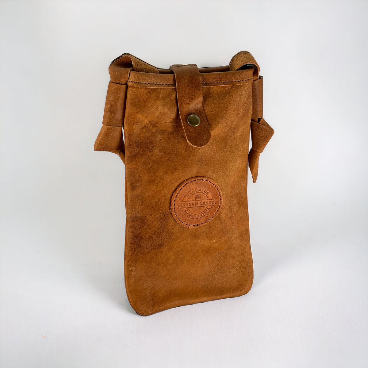 Handytasche aus echtem Leder – Umhängetasche