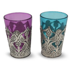 BRASS & GLASS VOTIVE