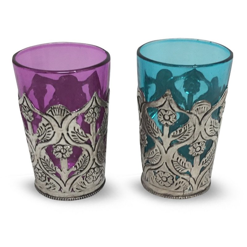 BRASS & GLASS VOTIVE