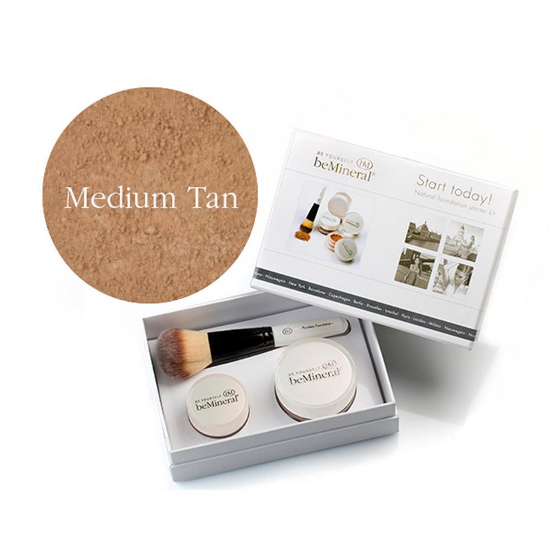 beMineral Start Today! - Kit - MEDIUM TAN (Body Glow Warm).