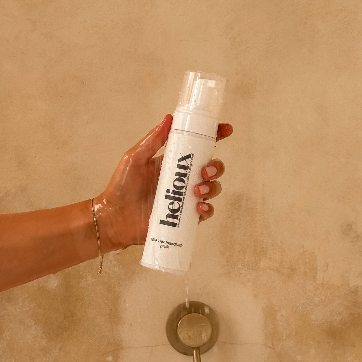 HELIOUX® 2 IN 1 PRIMER & ZELF TAN REMOVER