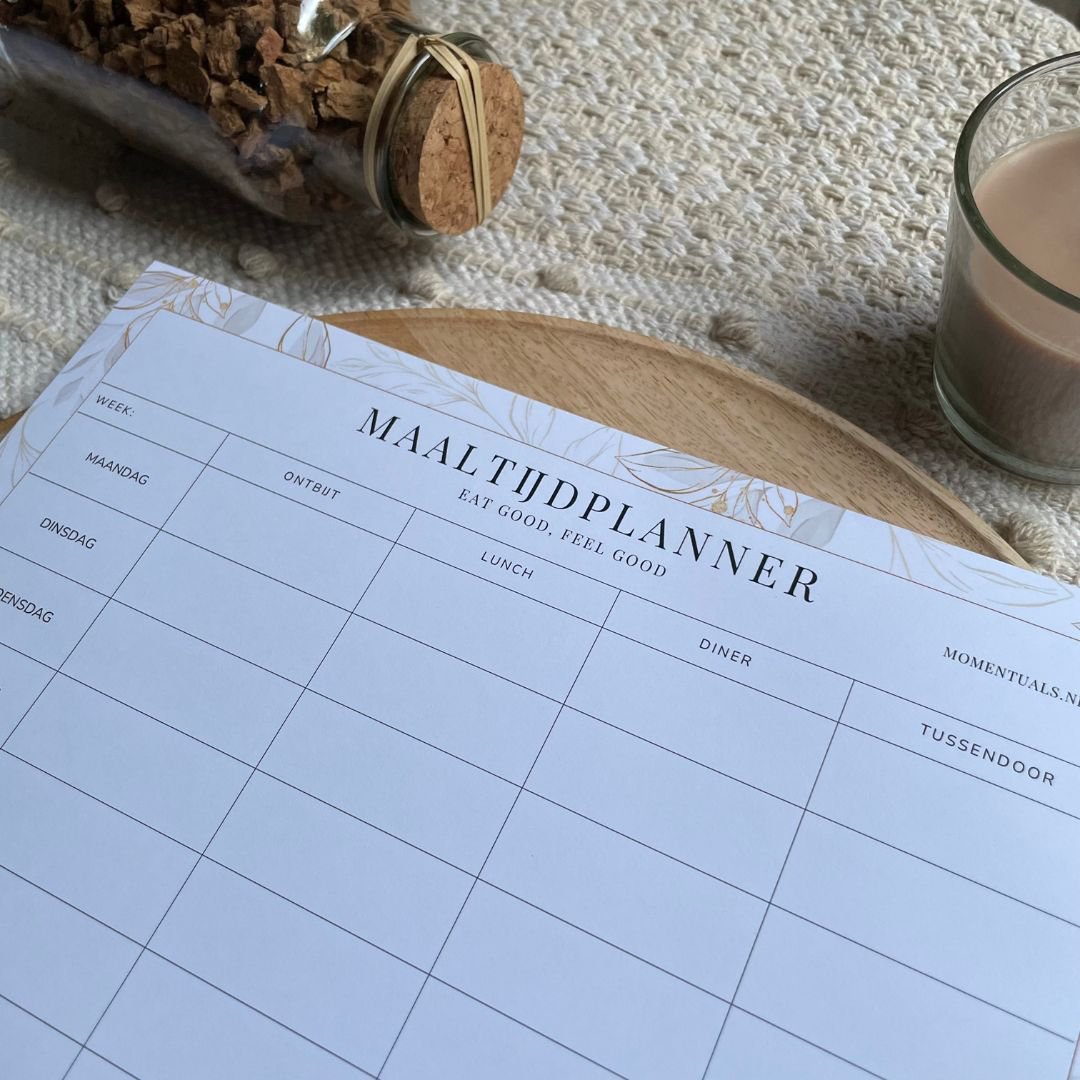 Maaltijdplanner A4