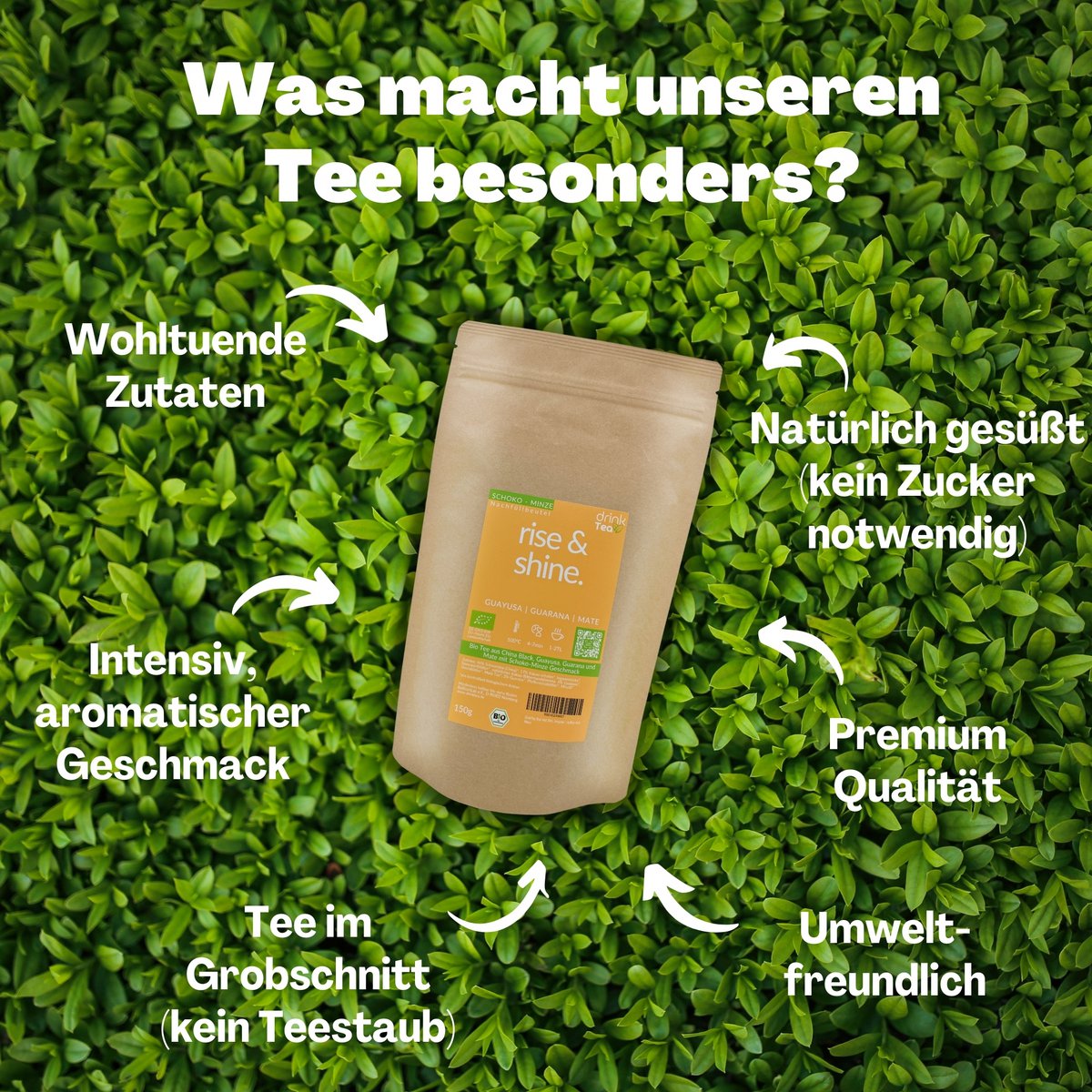 Thé du matin bio Rise & Shine 150g