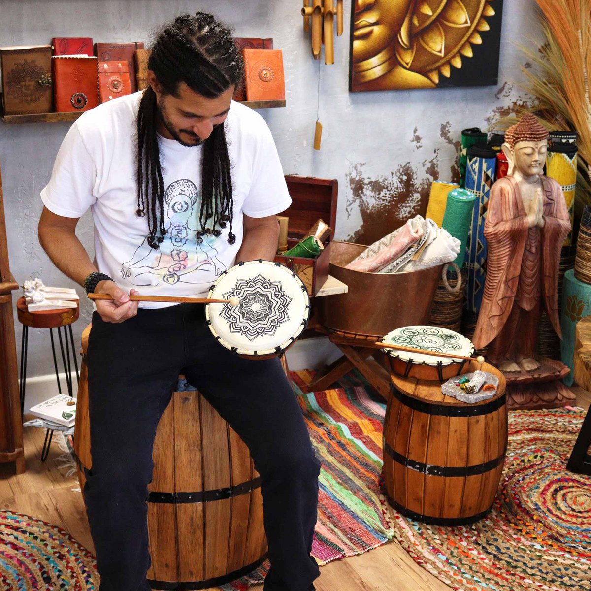 Groothandel djembé- en sjamanistische drums
