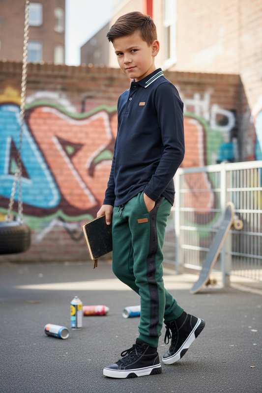 Jogger de chicos chispeos