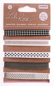 Decorative tapes on map 5x100cm %23-creative bands