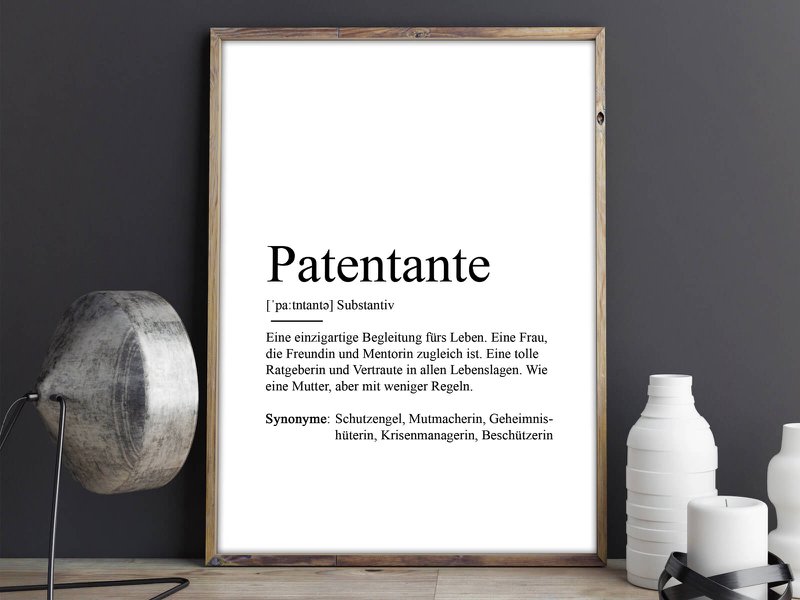 Definitie "meter" poster