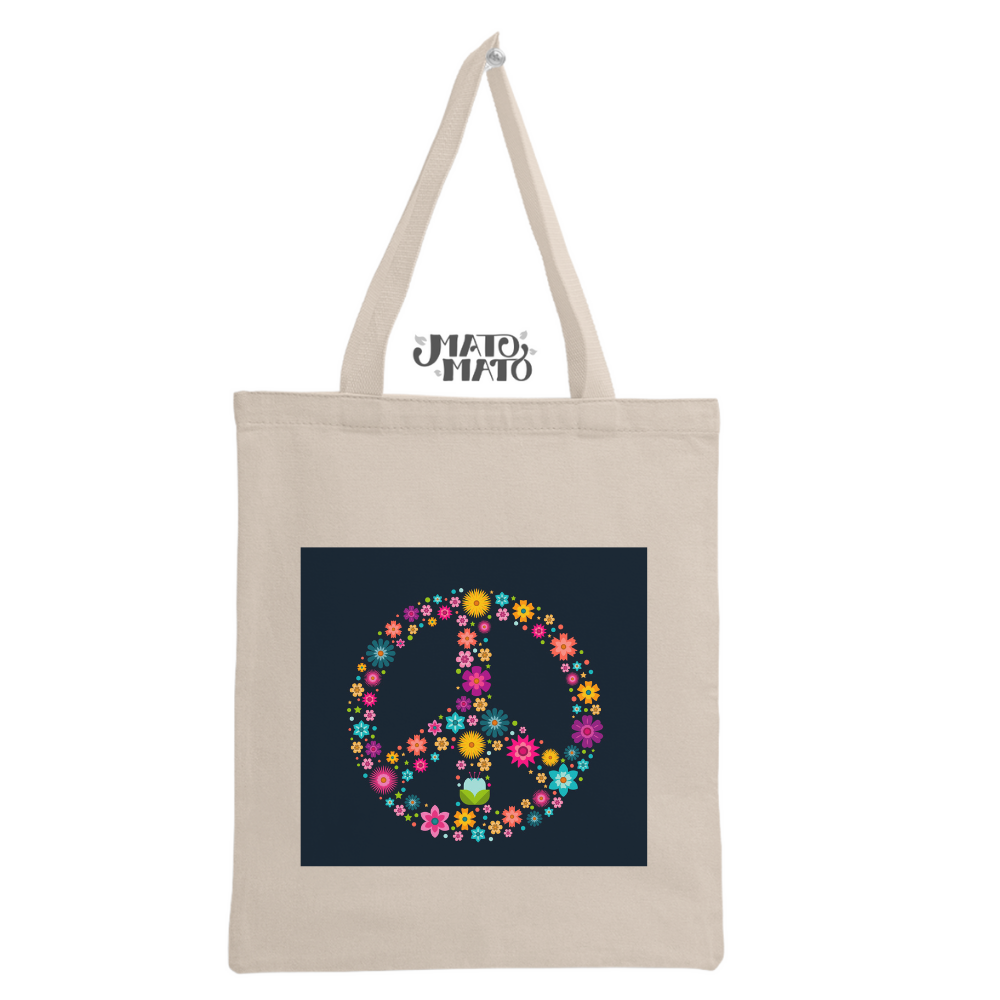 Geben Sie Frieden eine Möglichkeits-Taschen-Tasche