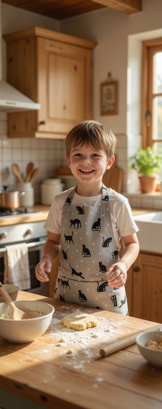 Cat apron child