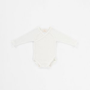 Baby Overlag Romper - Merino wool