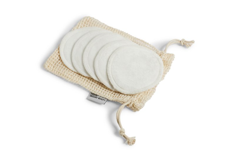 Evolve Bamboo Reusable Make-Remover Pads 7x