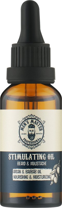 Olejek do brody dla mężczyzn Master – Miękkość i Połysk – 30ml