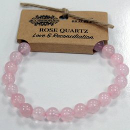 Power-Armband – Rosenquarz