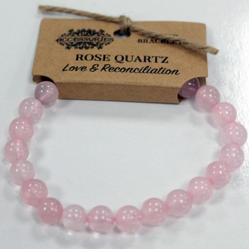 Power-Armband – Rosenquarz
