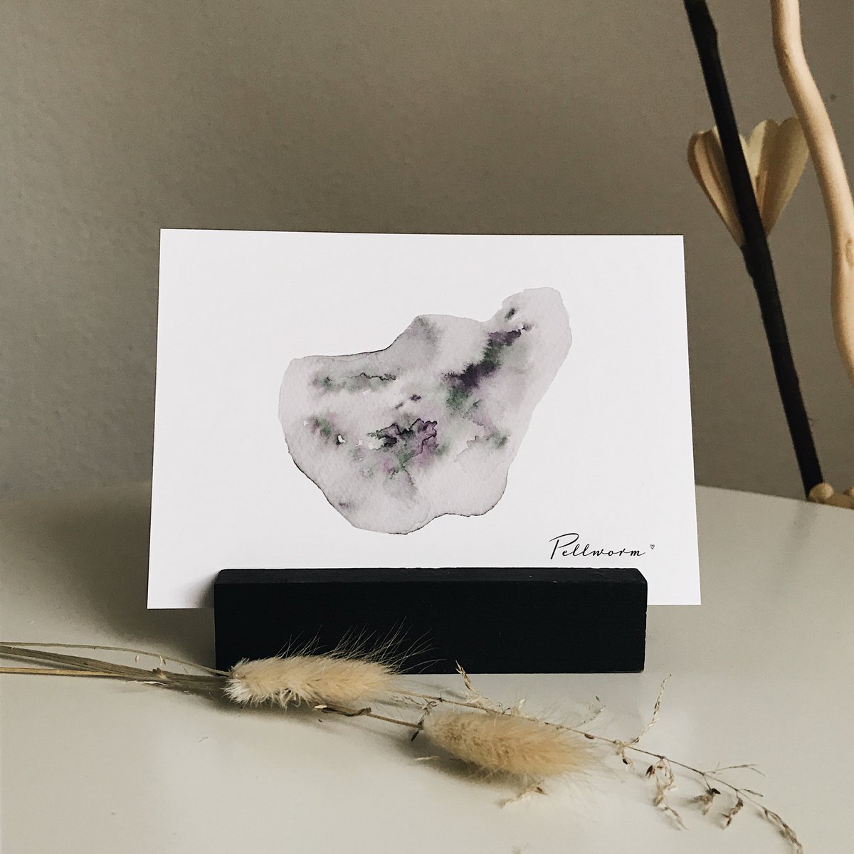 Postcard Pellworm watercolor